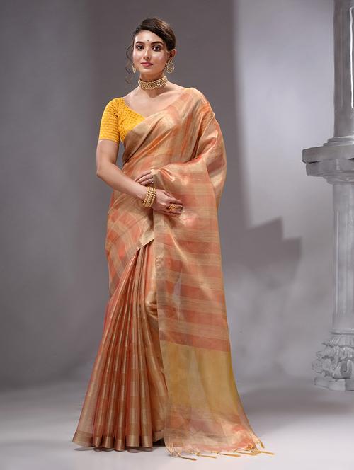 self designed woven saree - 19492142 - Very Small Image - 1