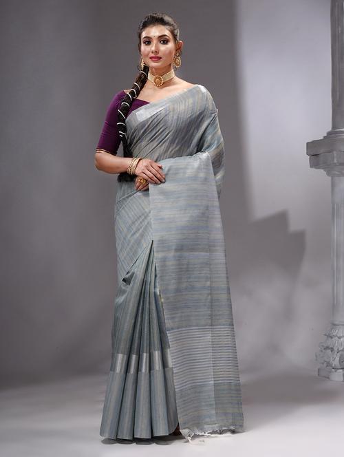 self designed woven saree - 19492157 - Very Small Image - 1