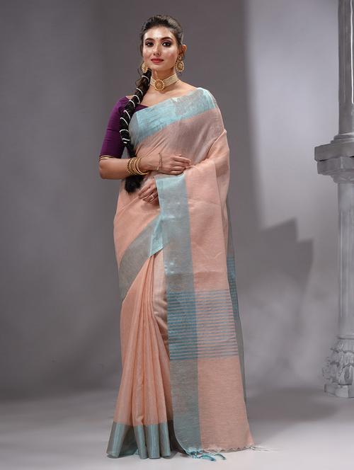 self designed woven saree - 19492168 - Very Small Image - 1