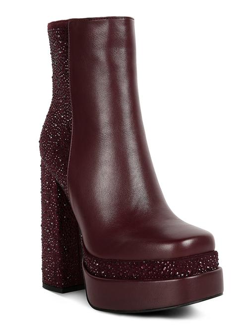 red ankle boot - 19492280 - Very Small Image - 1