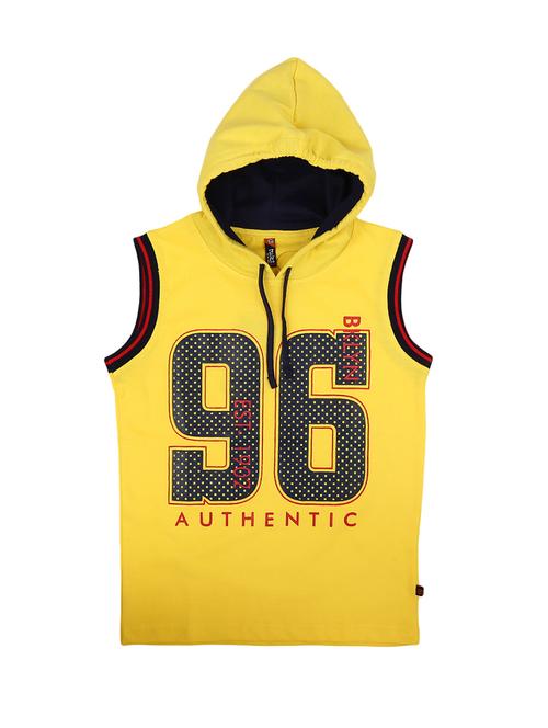 yellow cotton vest - 19492408 - Very Small Image - 1