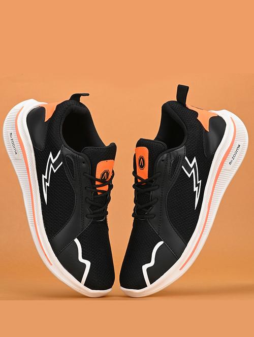 black mesh lace up shoes - 19492468 - Very Small Image - 1