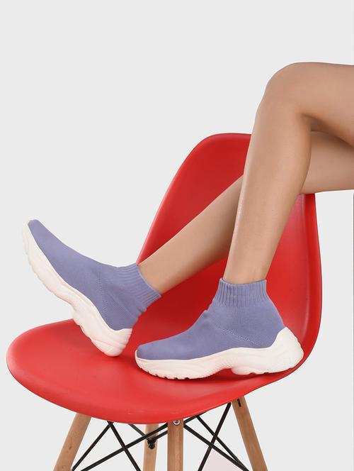 purple slip on casual shoe - 19492556 - Very Small Image - 1