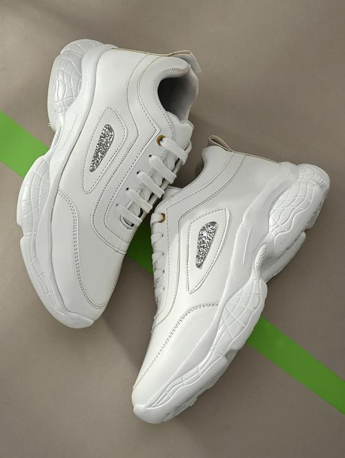 white lace-up shoe - 19492620 - Very Small Image - 1