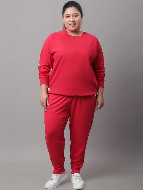 women solid active wear set - 19492633 - Very Small Image - 1