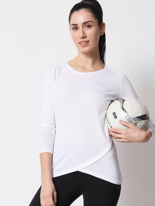 women's plain round neck t-shirt - 19493025 - Very Small Image - 1