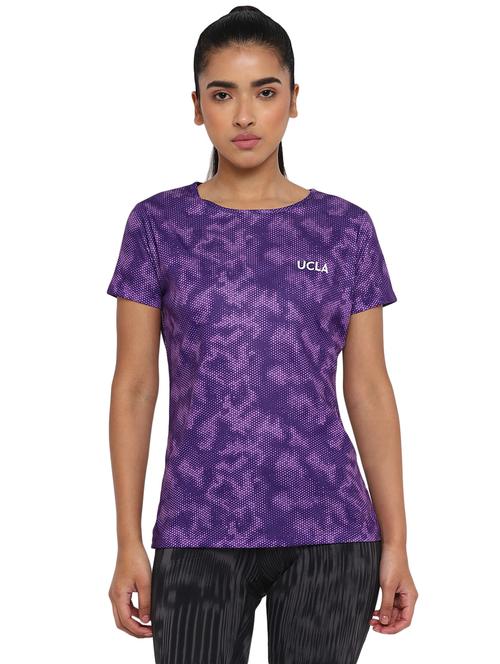 women's front print round neck t-shirt - 19493732 - Very Small Image - 1