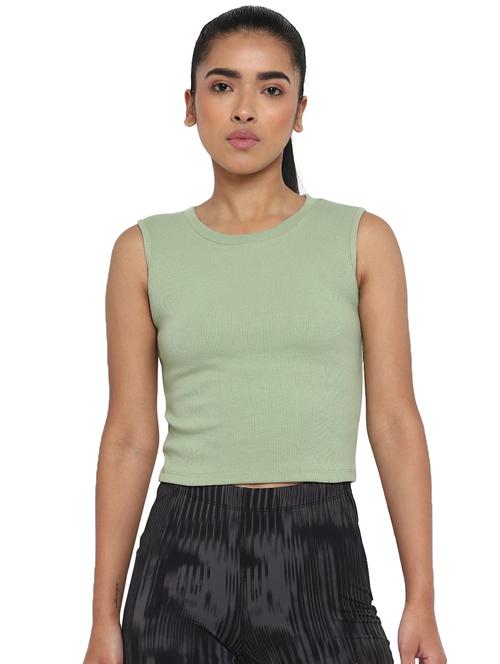 round neck spandex regular tee - 19493737 - Very Small Image - 1