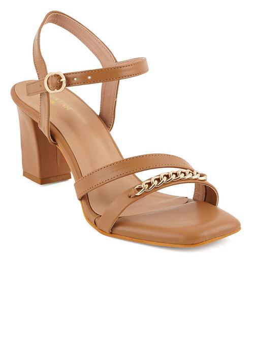 tan ankle strap sandal - 19495698 - Very Small Image - 1
