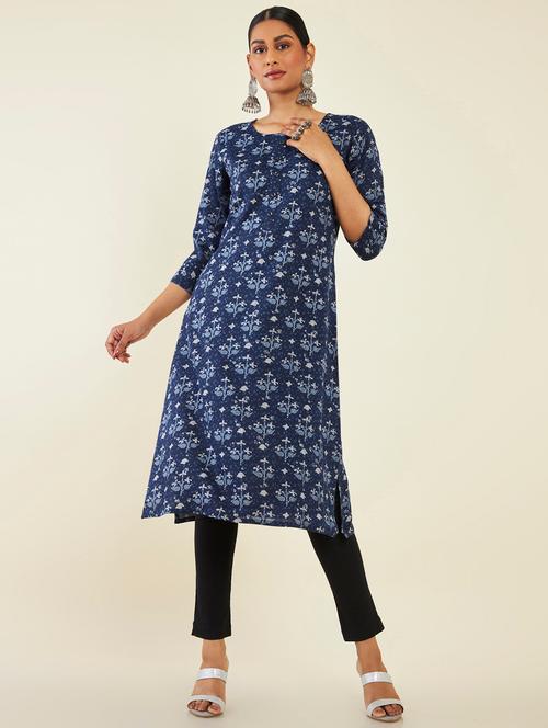 women's a-line kurta - 19496415 - Very Small Image - 1