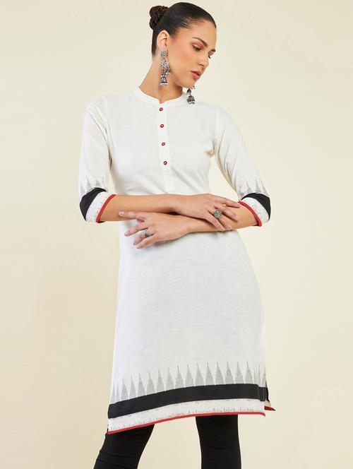 women's a-line kurta - 19496448 - Very Small Image - 1