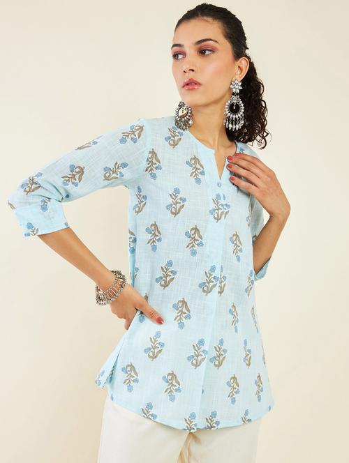 women printed regular tunic - 19496691 - Very Small Image - 1