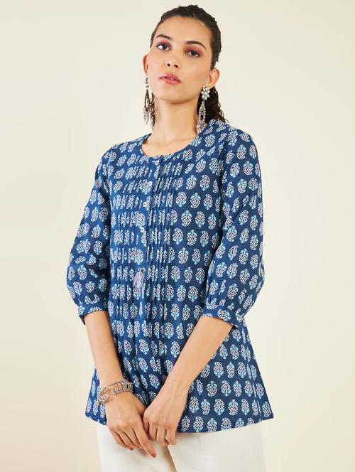 women printed regular tunic - 19496692 - Very Small Image - 1