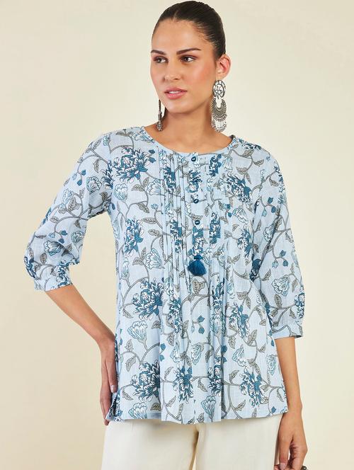 women printed regular tunic - 19496720 - Very Small Image - 1
