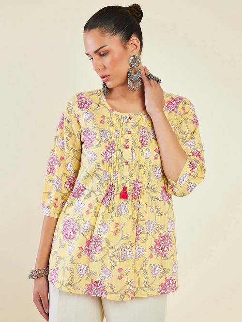 women printed regular tunic - 19496721 - Very Small Image - 1