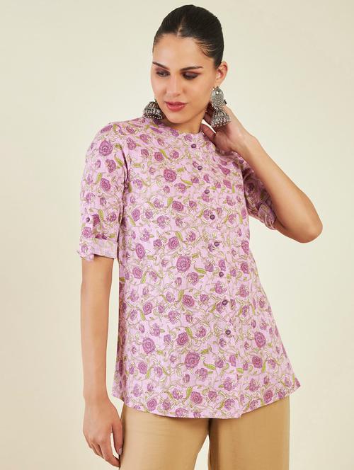 women printed regular tunic - 19496723 - Very Small Image - 1