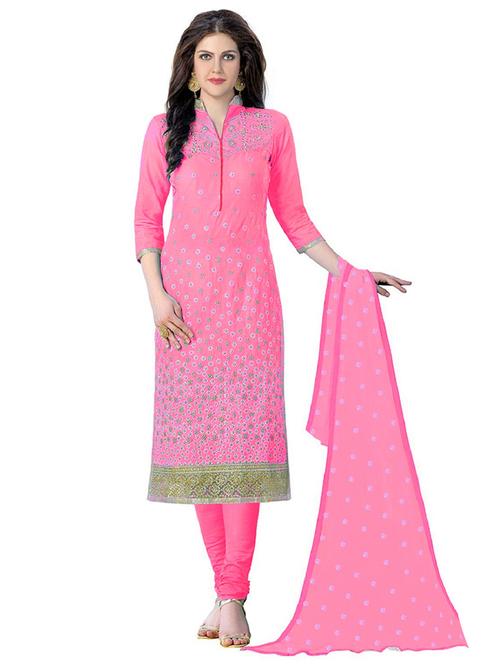 self design unstitched suit set - 19497213 - Very Small Image - 1