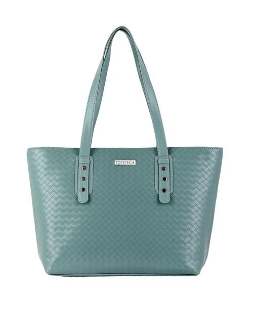 green leatherette (pu) handbag - 19497359 - Very Small Image - 1