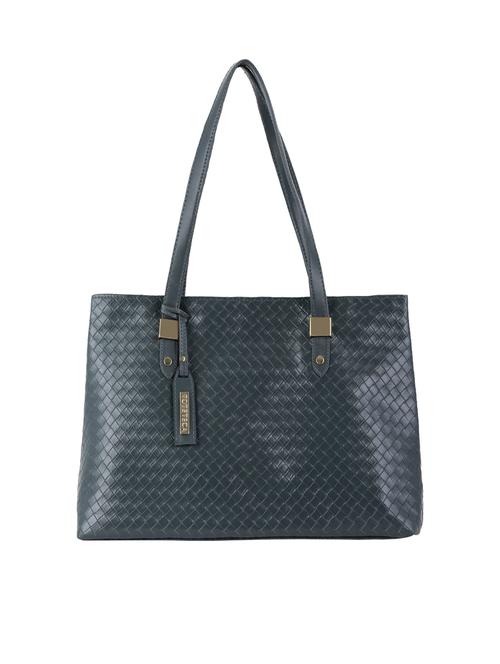 green leatherette (pu) handbag - 19497388 - Very Small Image - 1