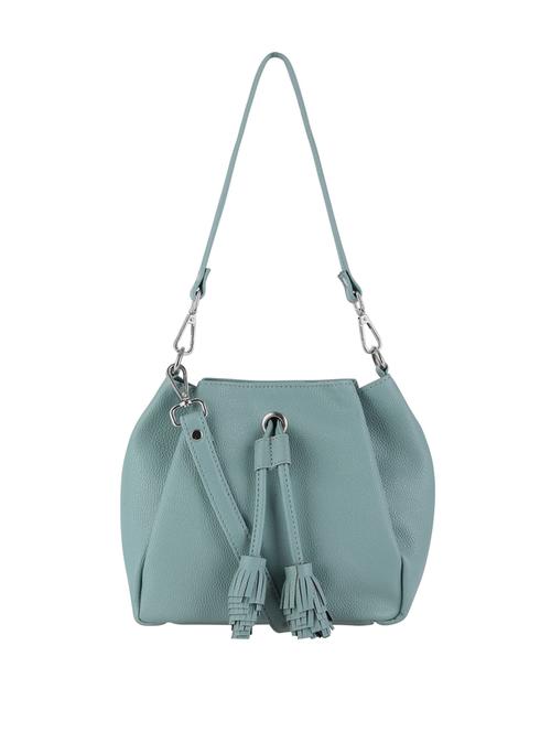 green leatherette (pu) sling bag - 19497405 - Very Small Image - 1
