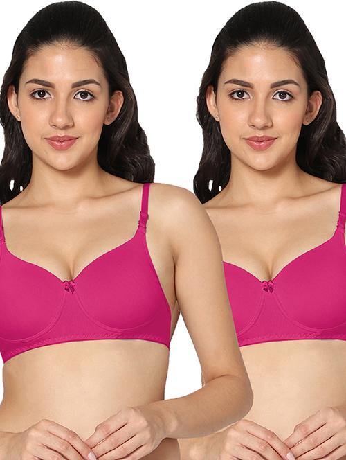 pack of 2 multi colored push up bra - 19497493 - Very Small Image - 1