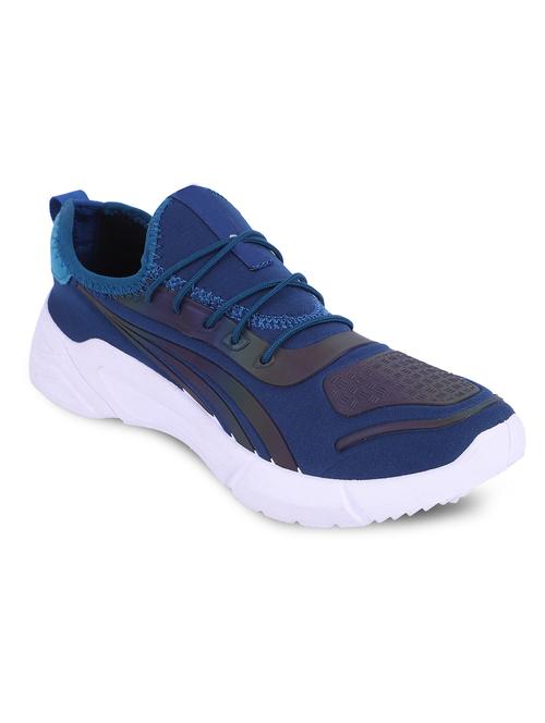 navy blue lace up sport shoe - 19497640 - Very Small Image - 1