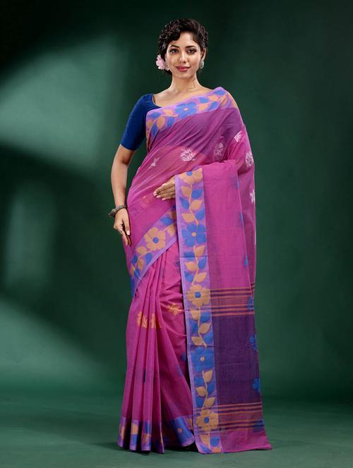 self design woven saree - 19497767 - Very Small Image - 1