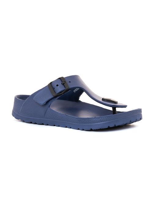 navy synthetic flip flop - 19500987 - Very Small Image - 1