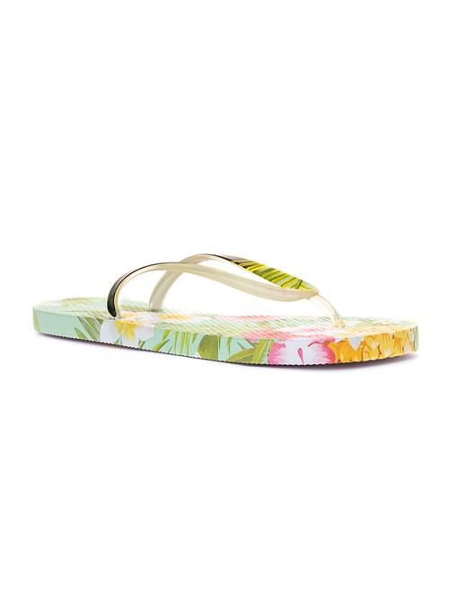 floral printed slippers - 19500990 - Very Small Image - 1