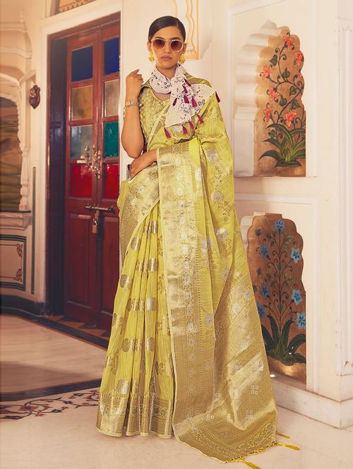 zari work banarasi saree with blouse - 19505364 - Very Small Image - 1
