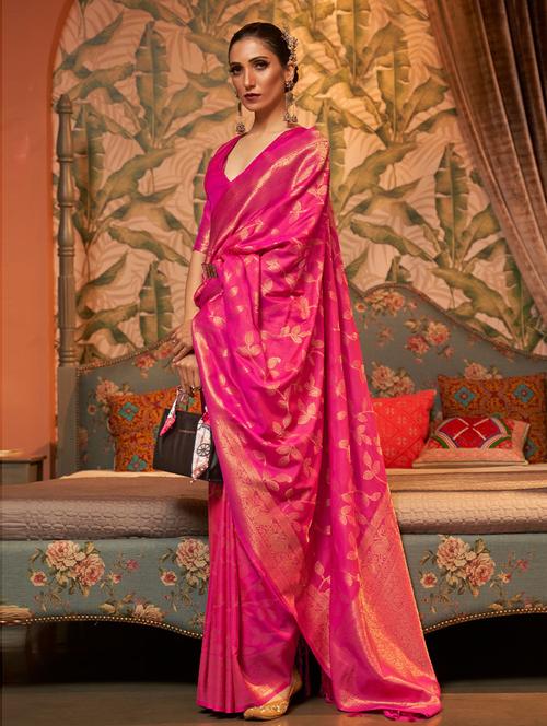 kanjivaram silk saree - 19507129 - Very Small Image - 1