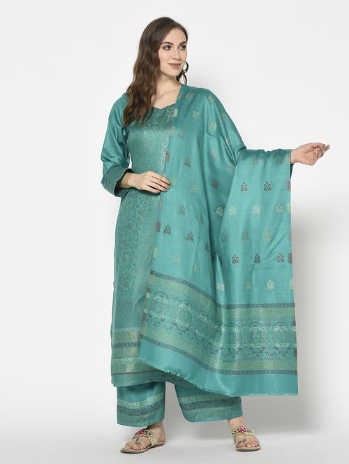 self designed salwar unstitched suit - 19510740 - Very Small Image - 1