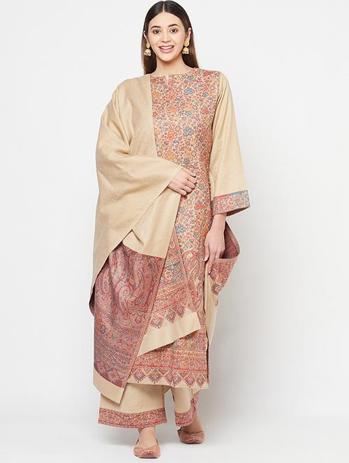 self designed salwar unstitched suit - 19510774 - Very Small Image - 1
