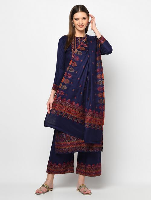 self designed salwar unstitched suit - 19510862 - Very Small Image - 1