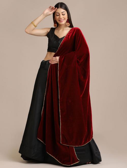 embroidered unstitched lehenga choli with dupatta - 19513990 - Very Small Image - 1
