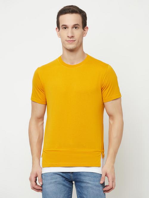 solids cotton blend t-shirt - 19514417 - Very Small Image - 1