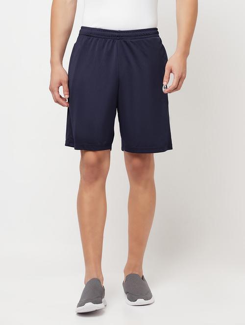 mid rise solid shorts - 19514898 - Very Small Image - 1