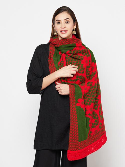 multi colored acrylic shawl - 19515279 - Very Small Image - 1