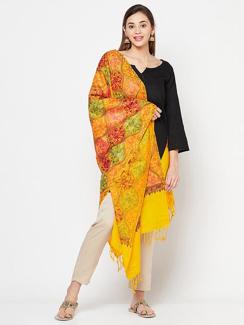 yellow acrylic shawl - 19515298 - Very Small Image - 1