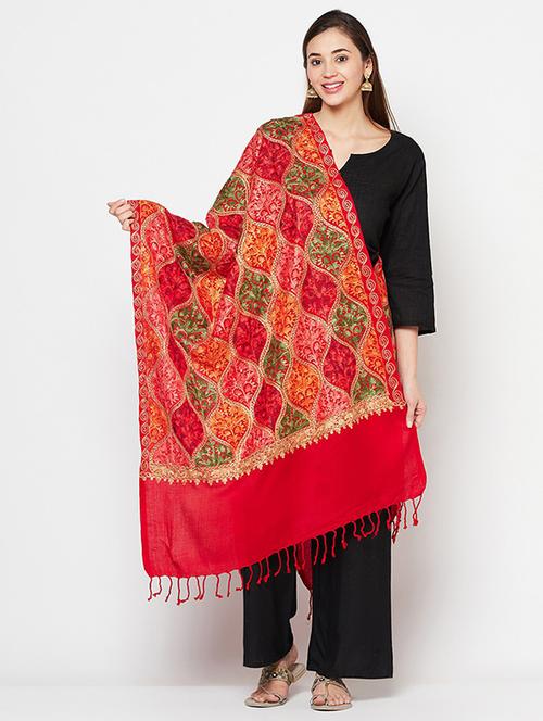 multi colored acrylic shawl - 19515301 - Very Small Image - 1
