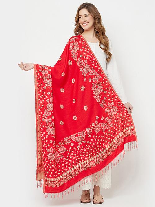 women's florals shawl - 19515315 - Very Small Image - 1