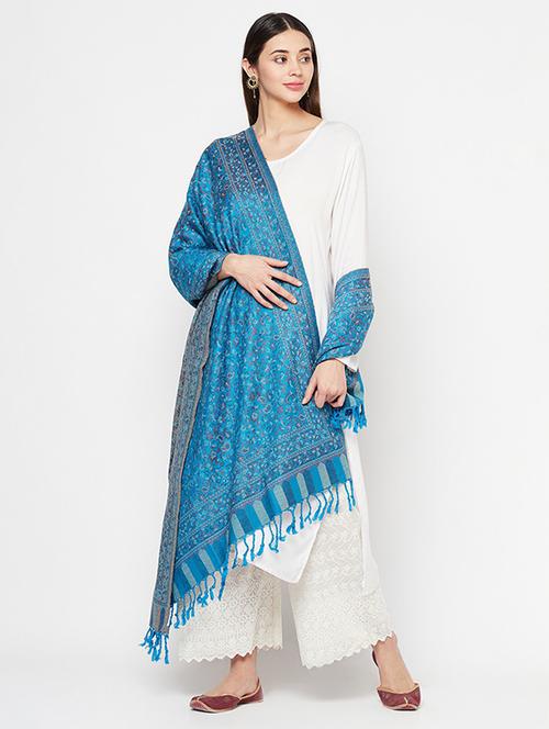 light blue acrylic shawl - 19515353 - Very Small Image - 1