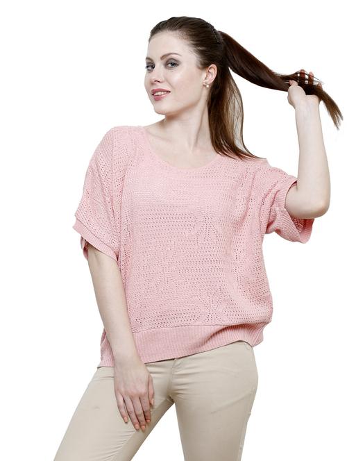 women's straight round neck top - 19516863 - Very Small Image - 1