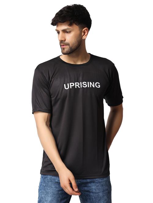 men round neck printed regular t-shirt - 19518713 - Very Small Image - 1