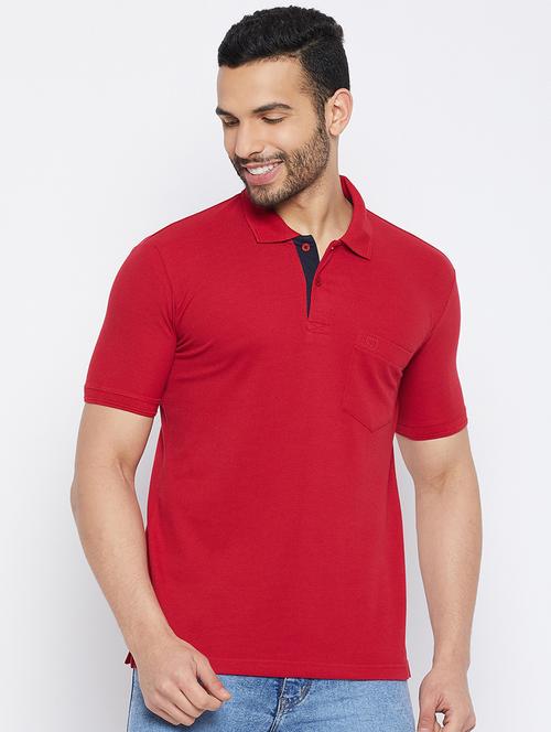 men short sleeves plain polo t-shirt - 19519428 - Very Small Image - 1