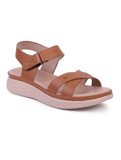 tan ankle strap wedge - 19519792 - Very Small Image - 1