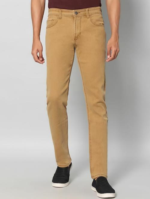 brown denim jeans - 19520194 - Very Small Image - 1