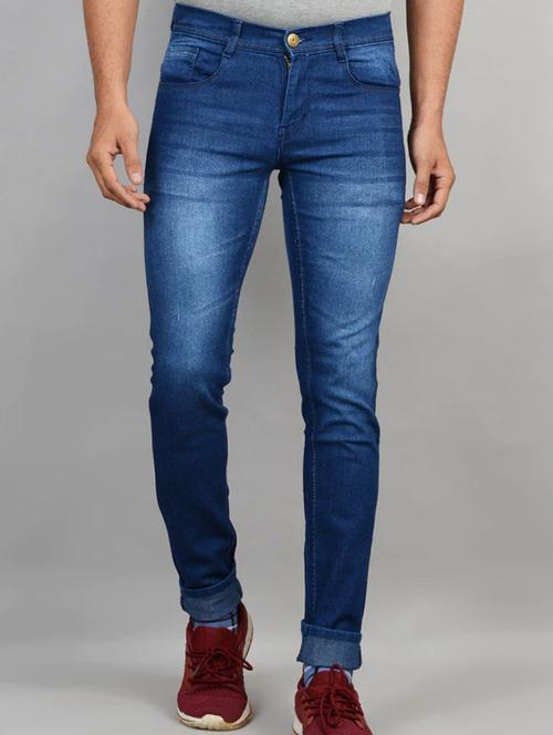 blue denim washed jean - 19520214 - Very Small Image - 1
