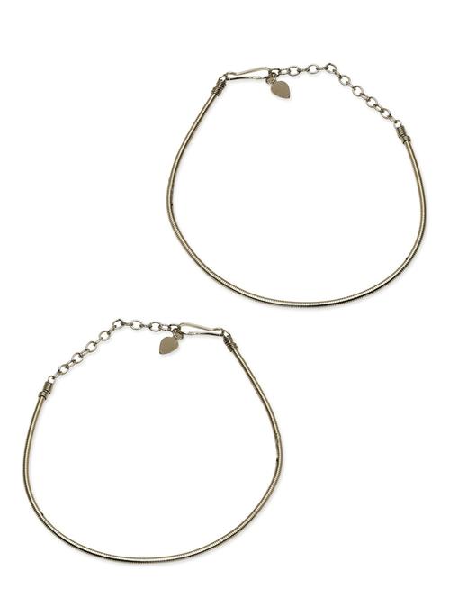 grey metal anklet - 19521126 - Very Small Image - 1