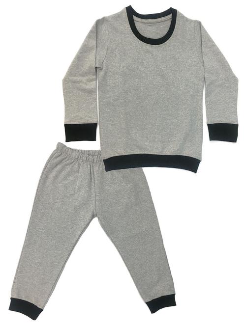 boys cotton full length twin sets - 19522806 - Very Small Image - 1